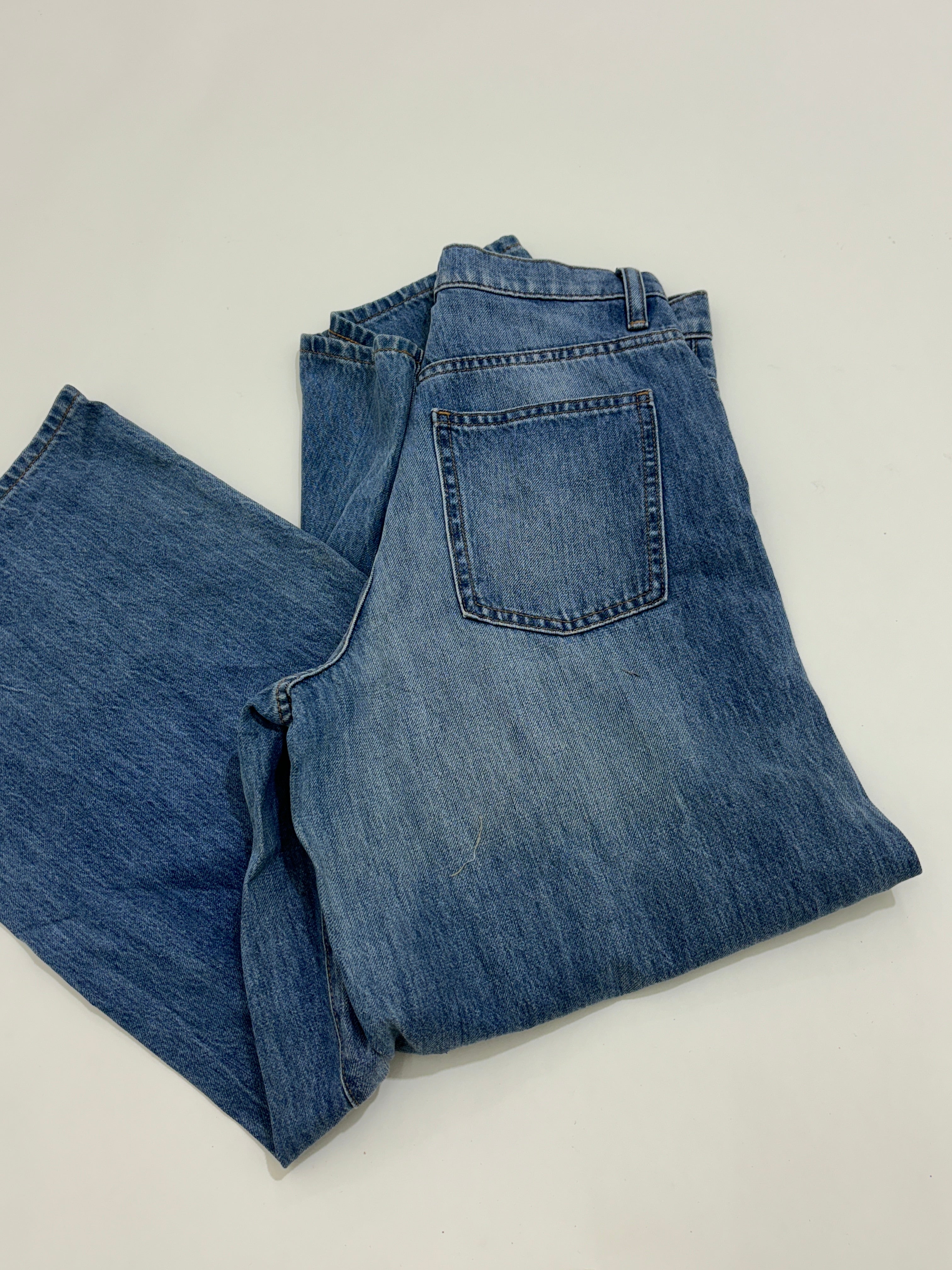 Highwaisted baggy jeans(uniqlo)