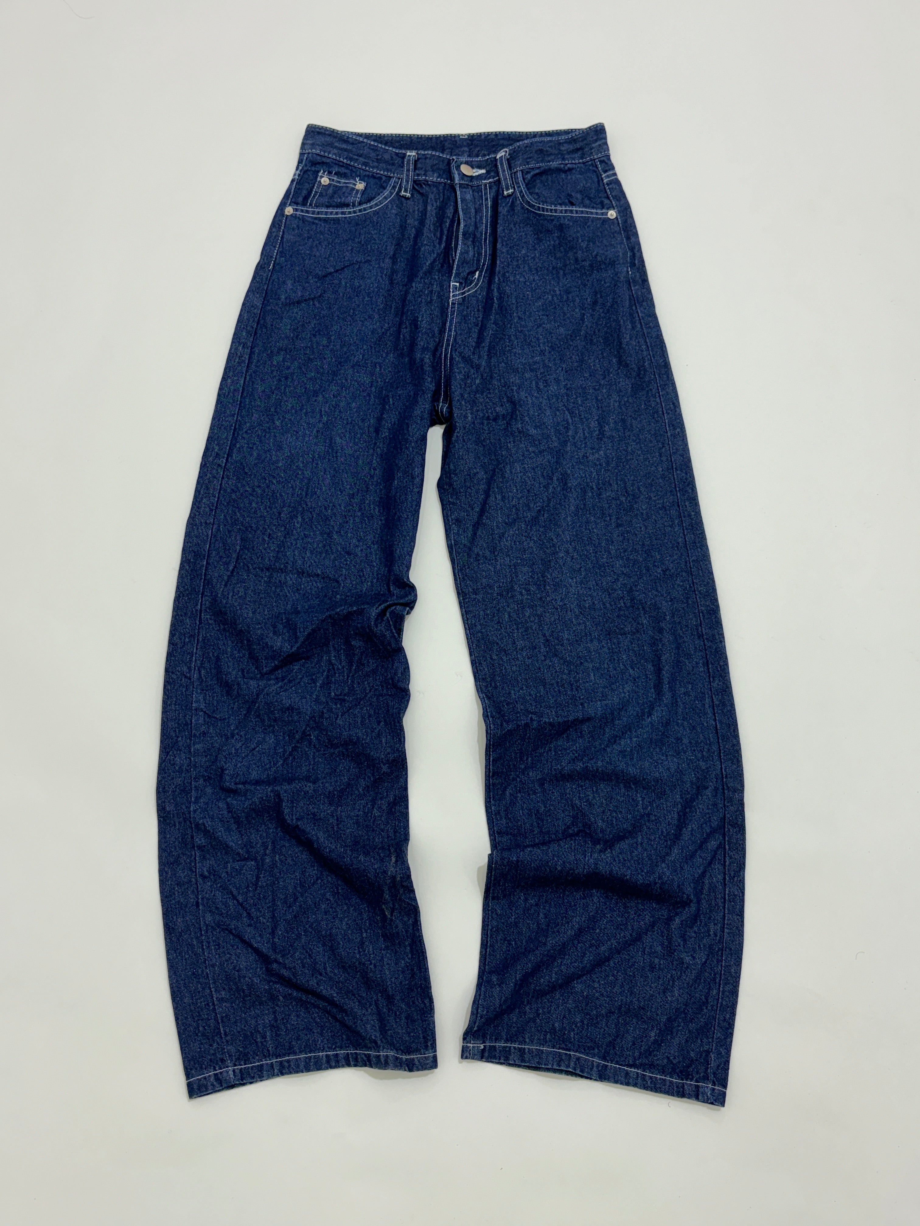 Highwaisted straight fit jeans