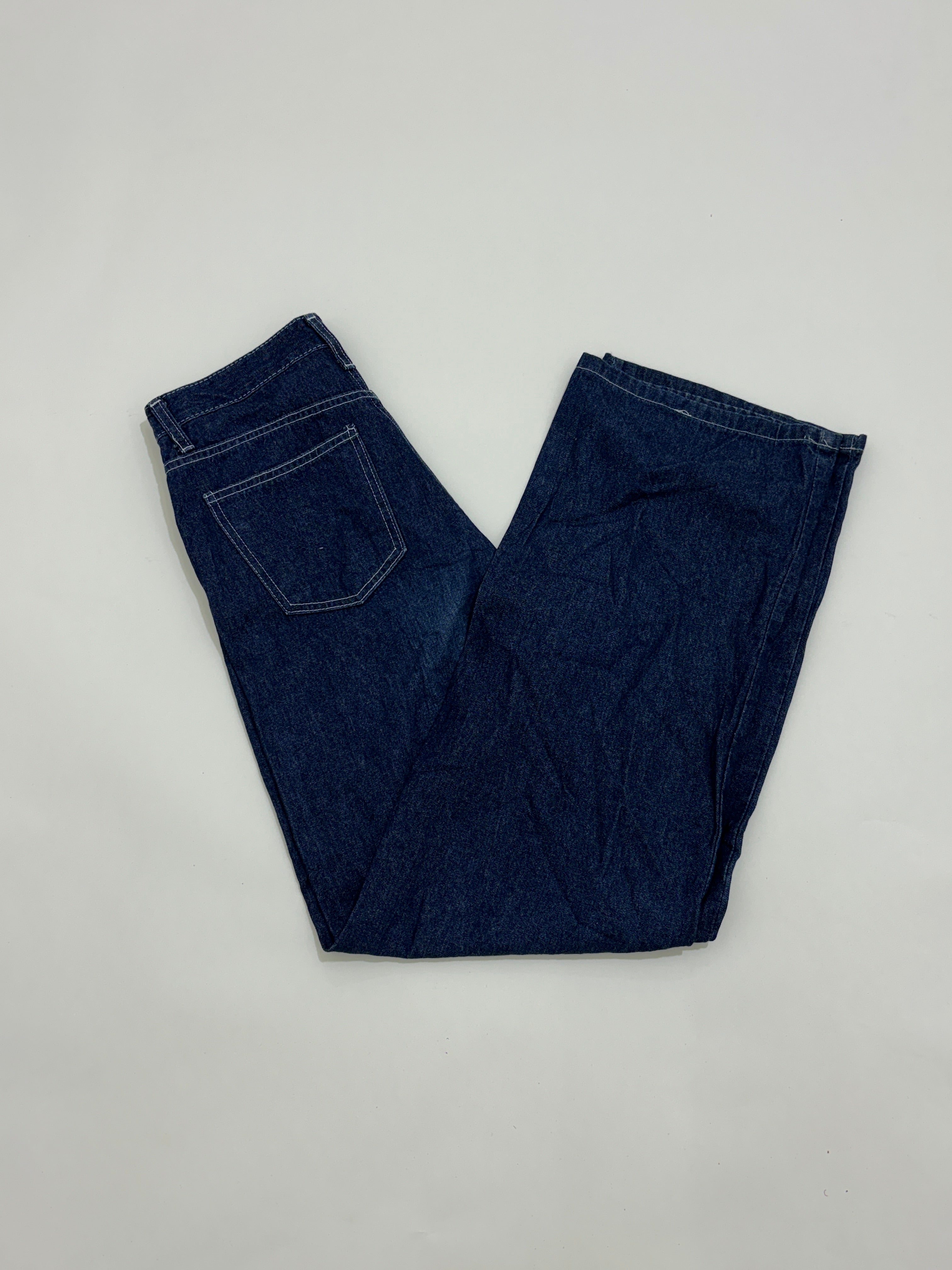 Highwaisted straight fit jeans