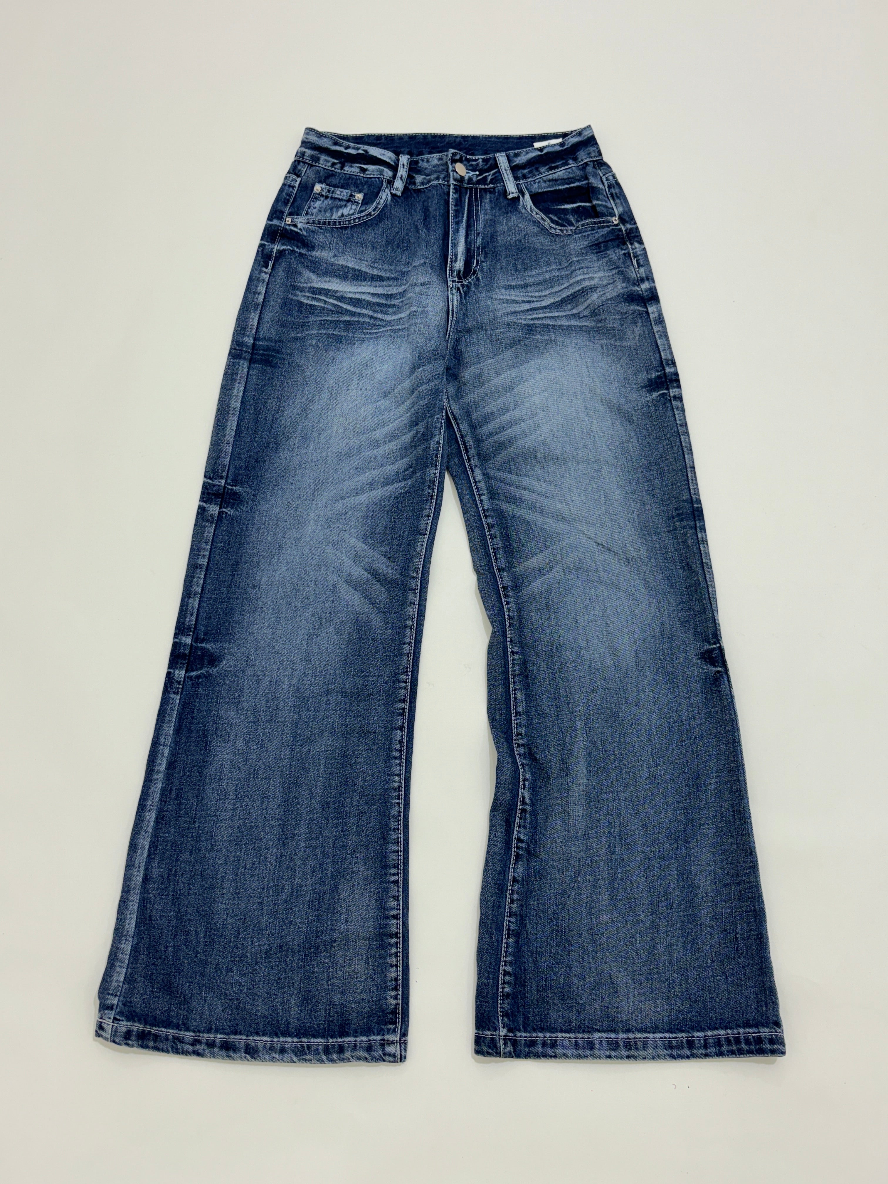 Highwaisted straightfit jeans