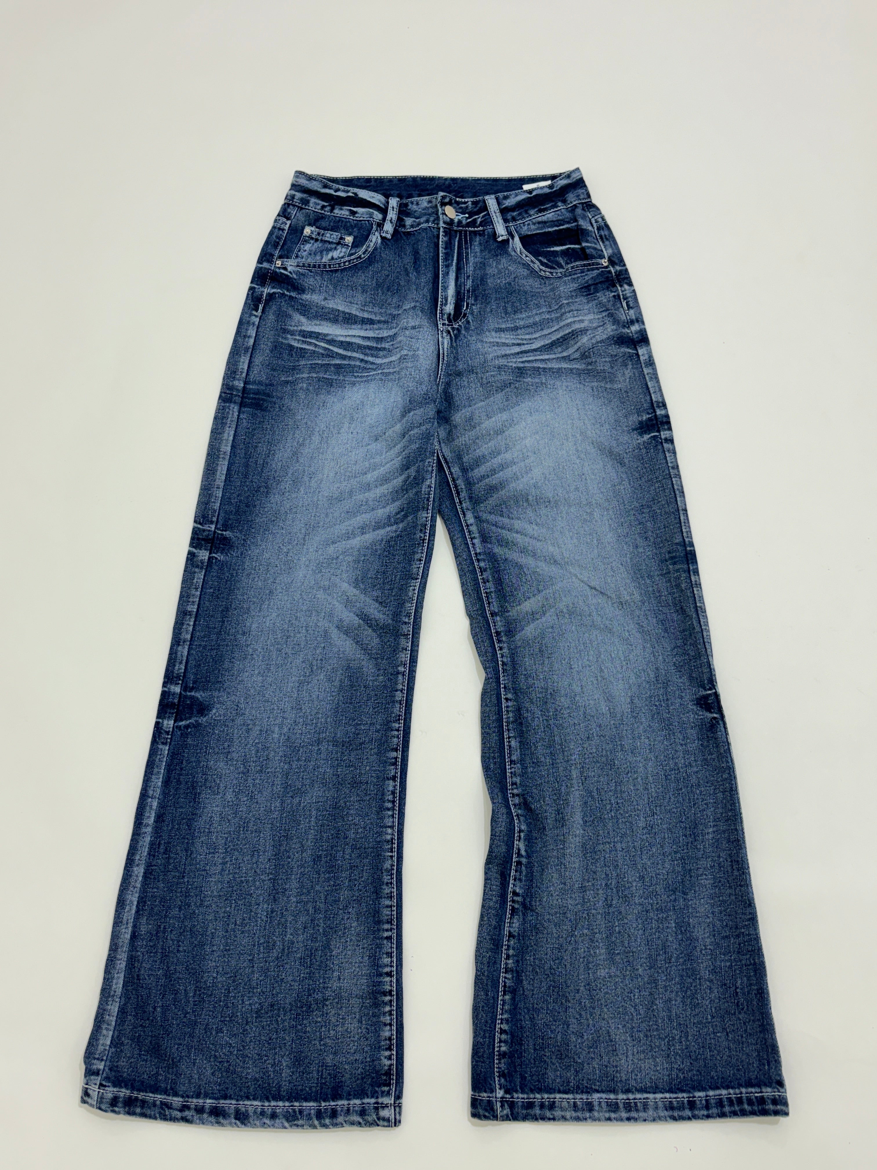 Highwaisted straightfit jeans