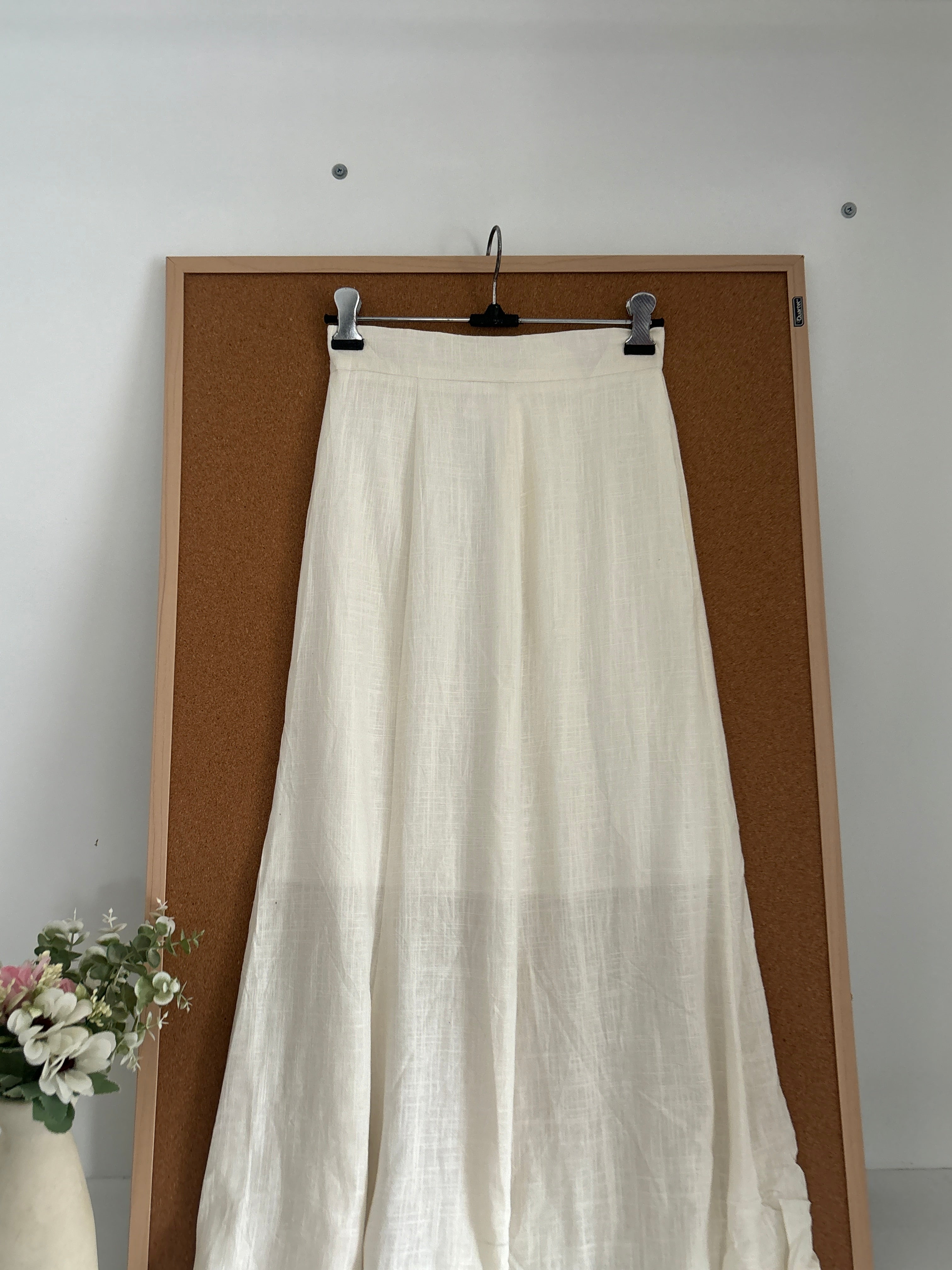 Linen skirt