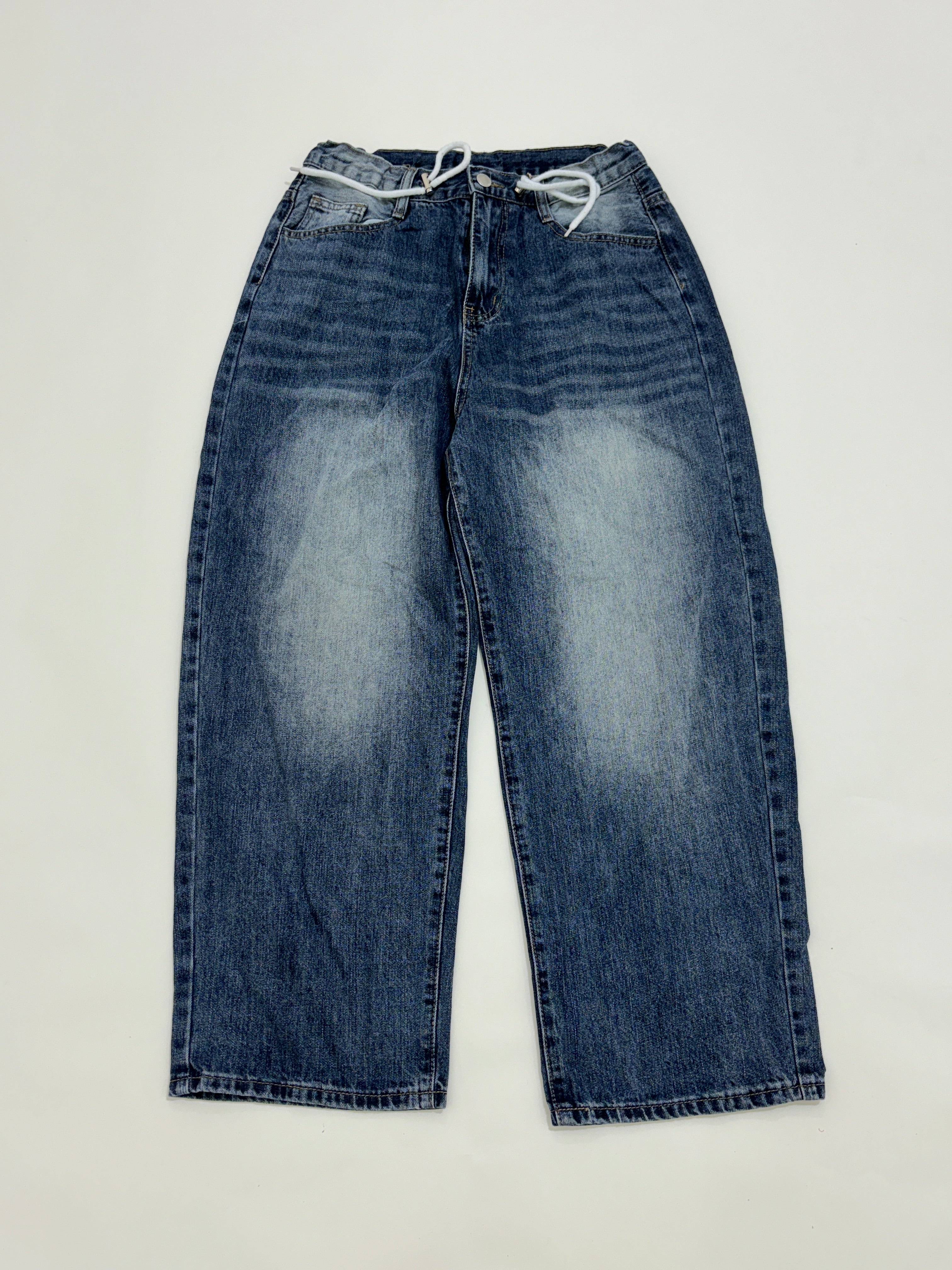 Highwaisted baggy jeans