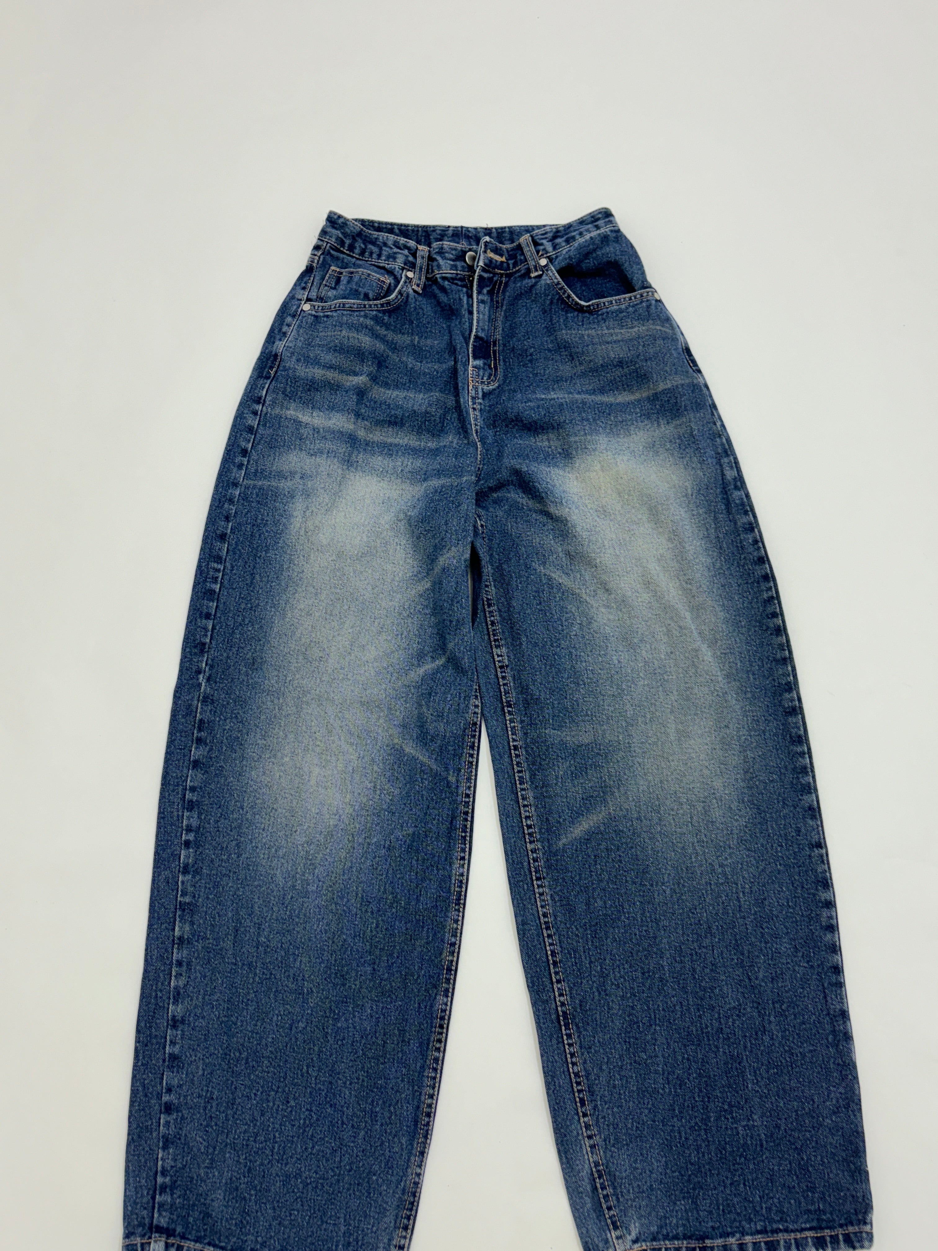 Highwaisted baggy jeans