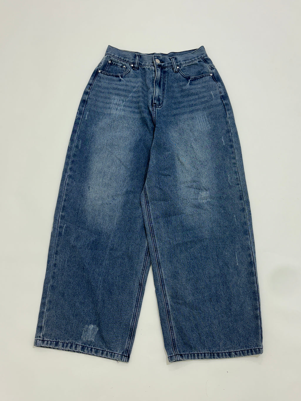 Highwaisted baggy jeans