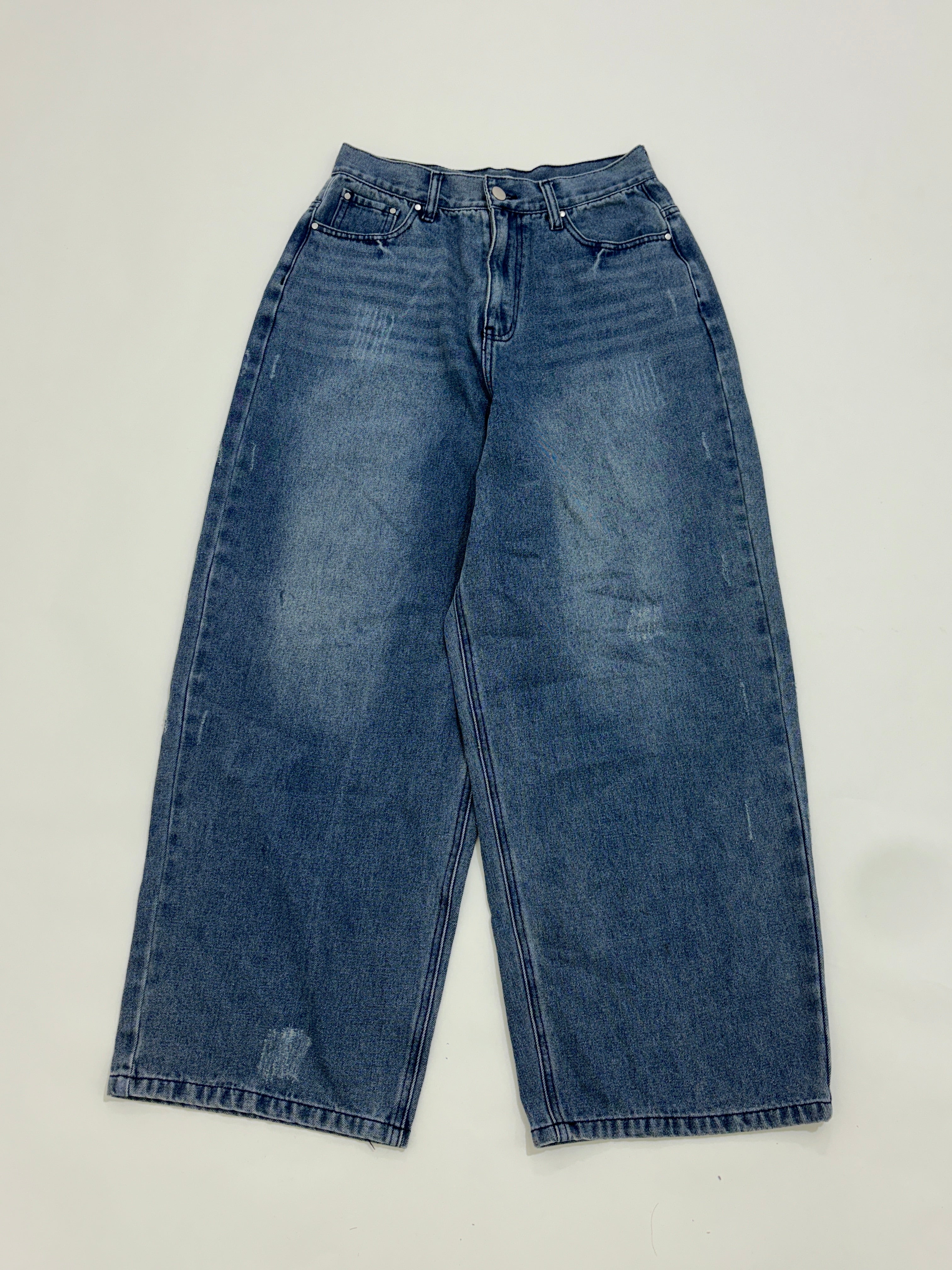 Highwaisted baggy jeans