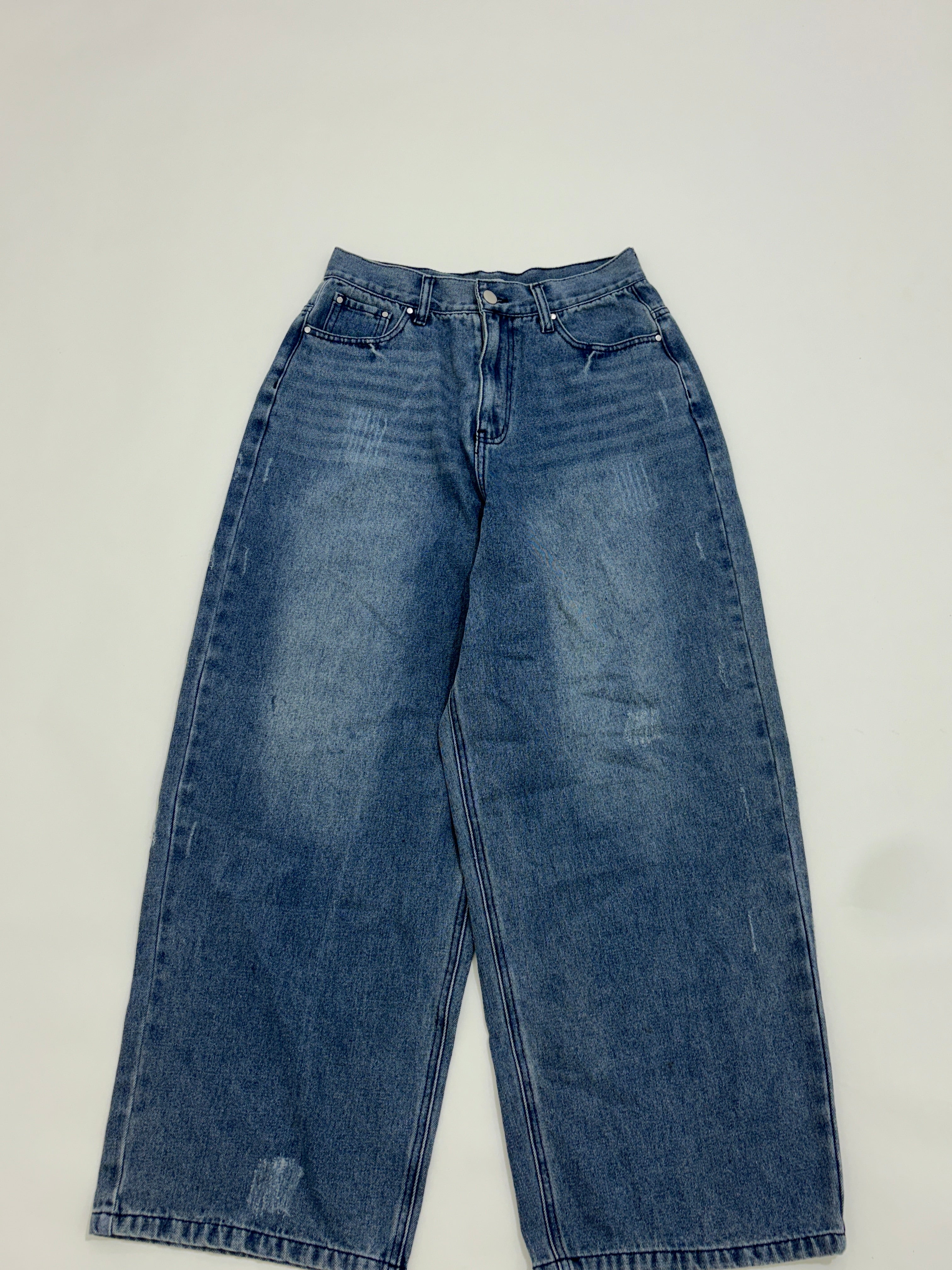 Highwaisted baggy jeans