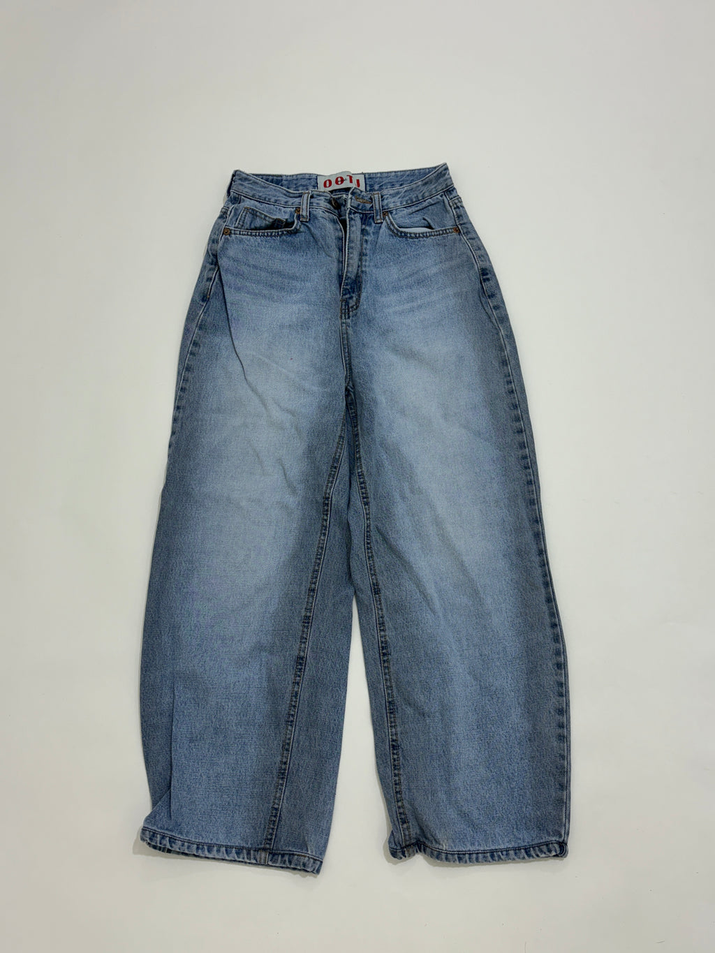 Highwaisted baggy jeans
