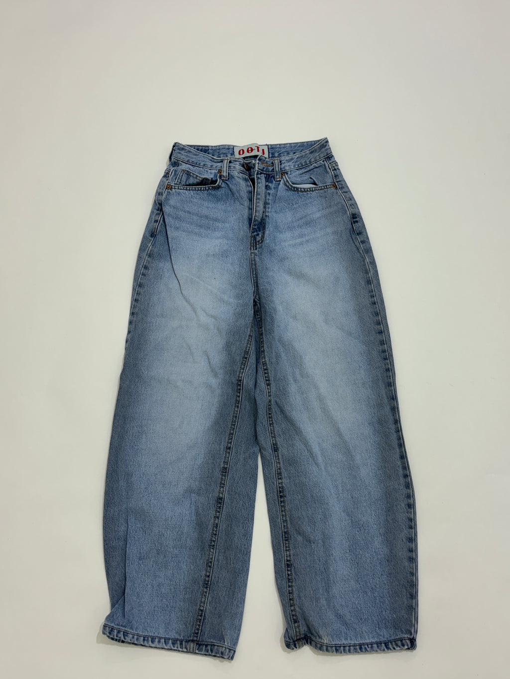 Highwaisted baggy jeans