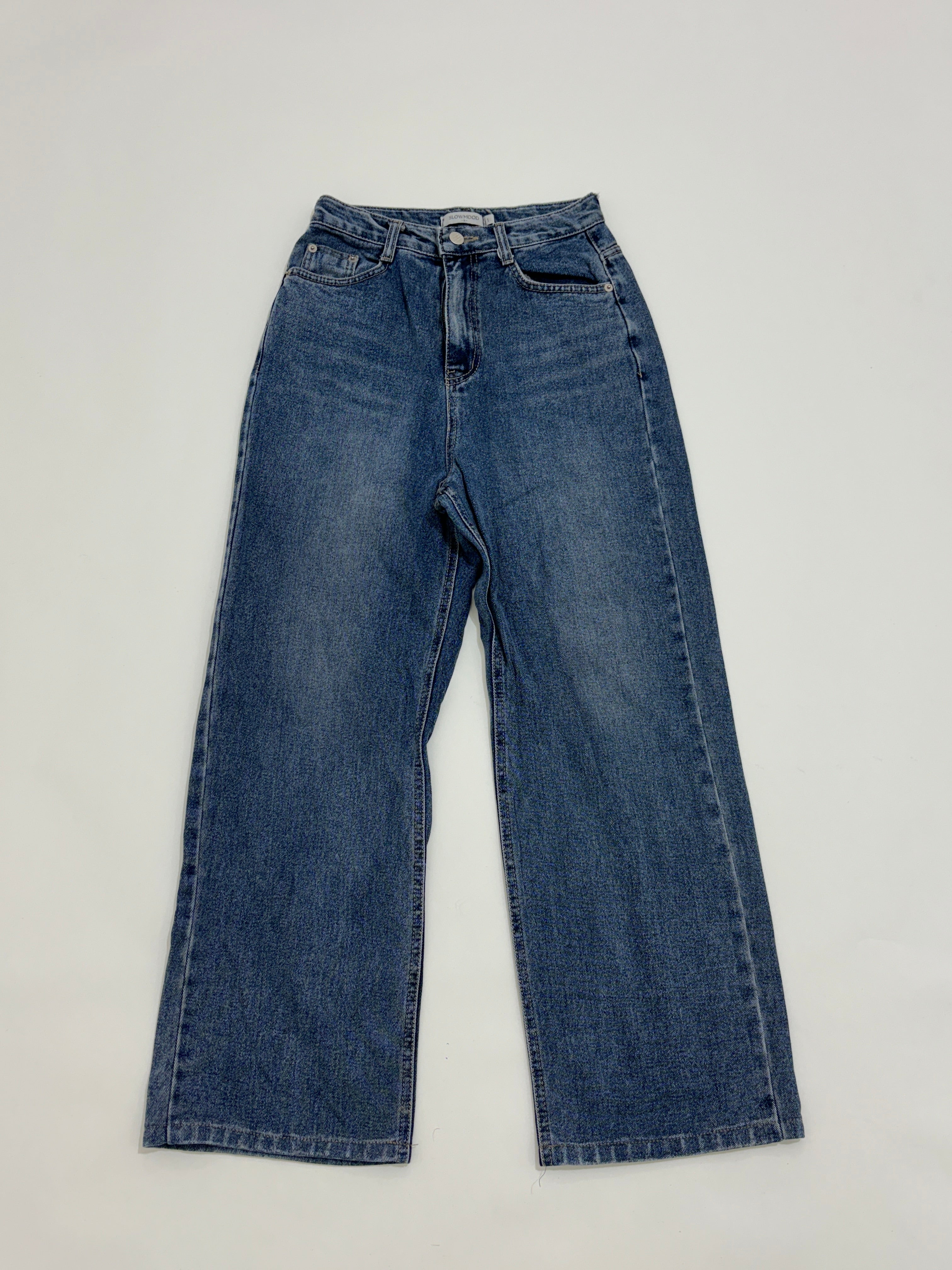 Highwaisted straightfit jeans