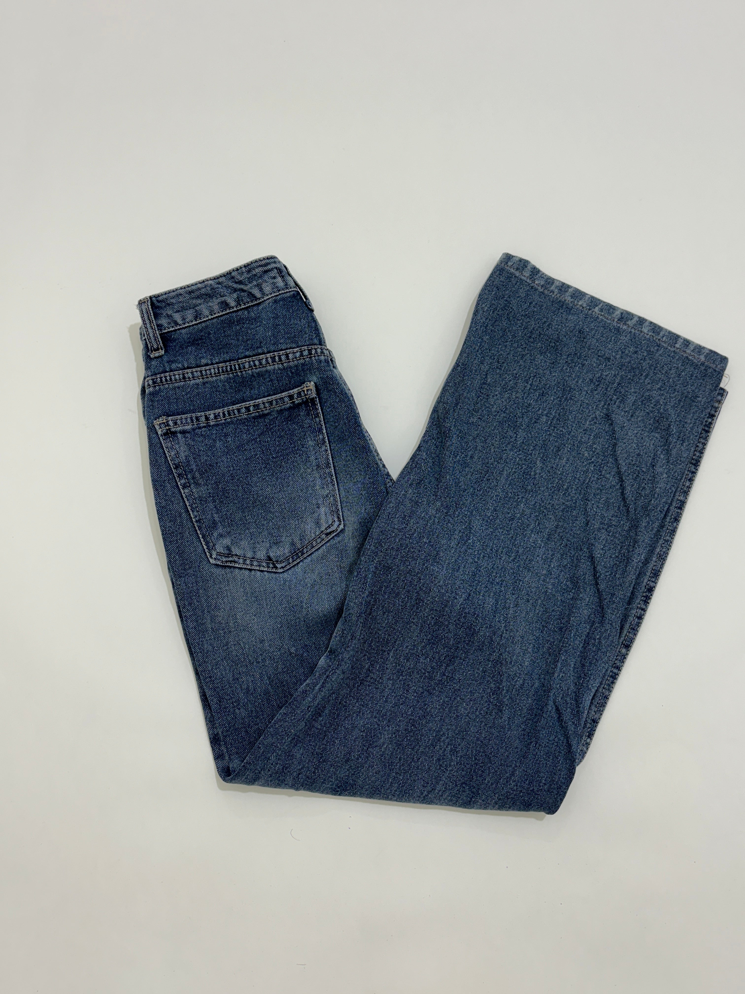 Highwaisted straightfit jeans