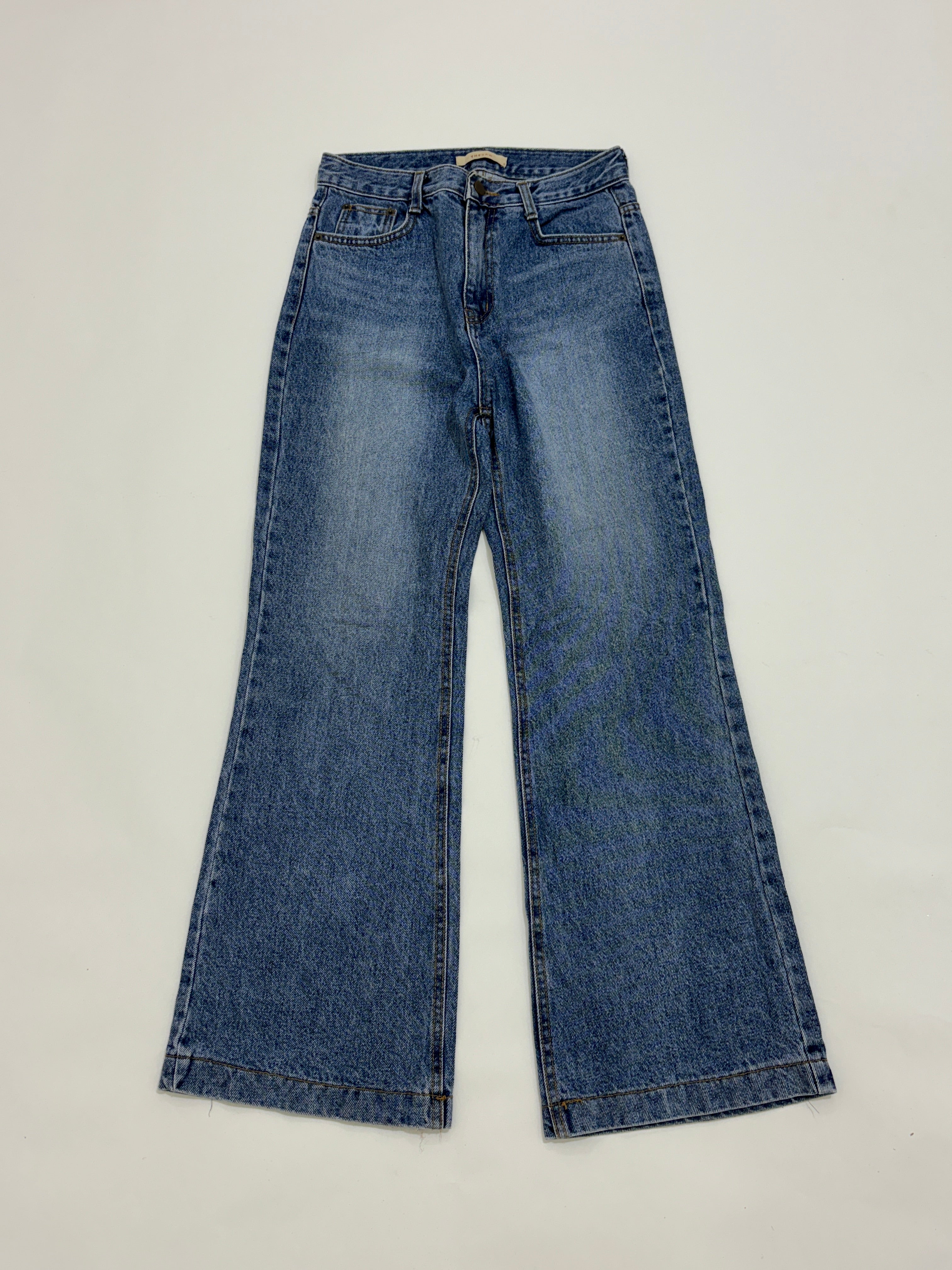 Highwaisted bootcut jeans