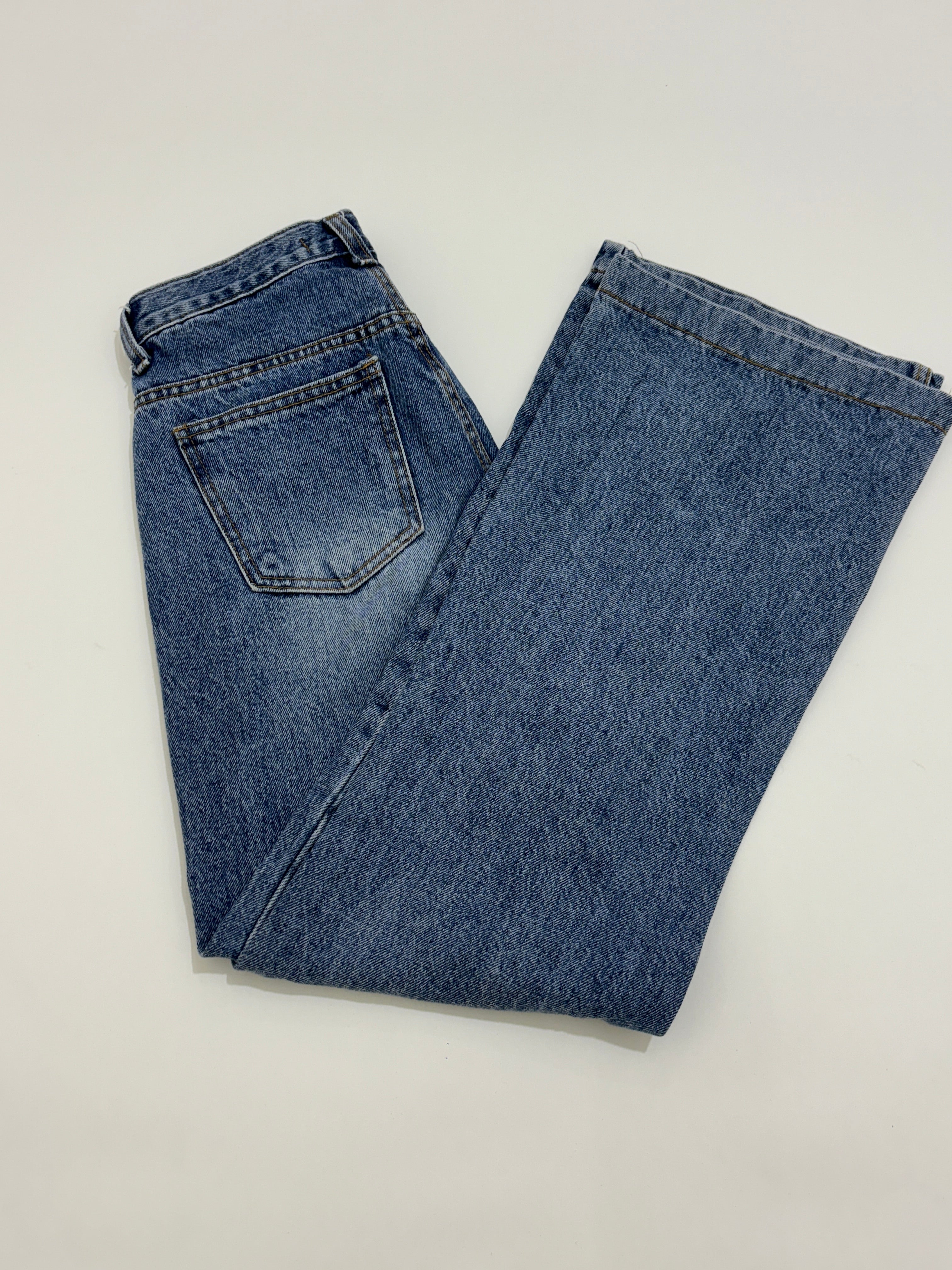 Highwaisted bootcut jeans