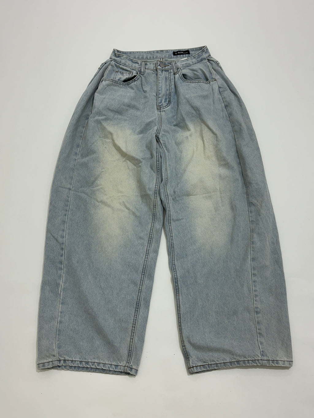 Highwaisted baggy jeans