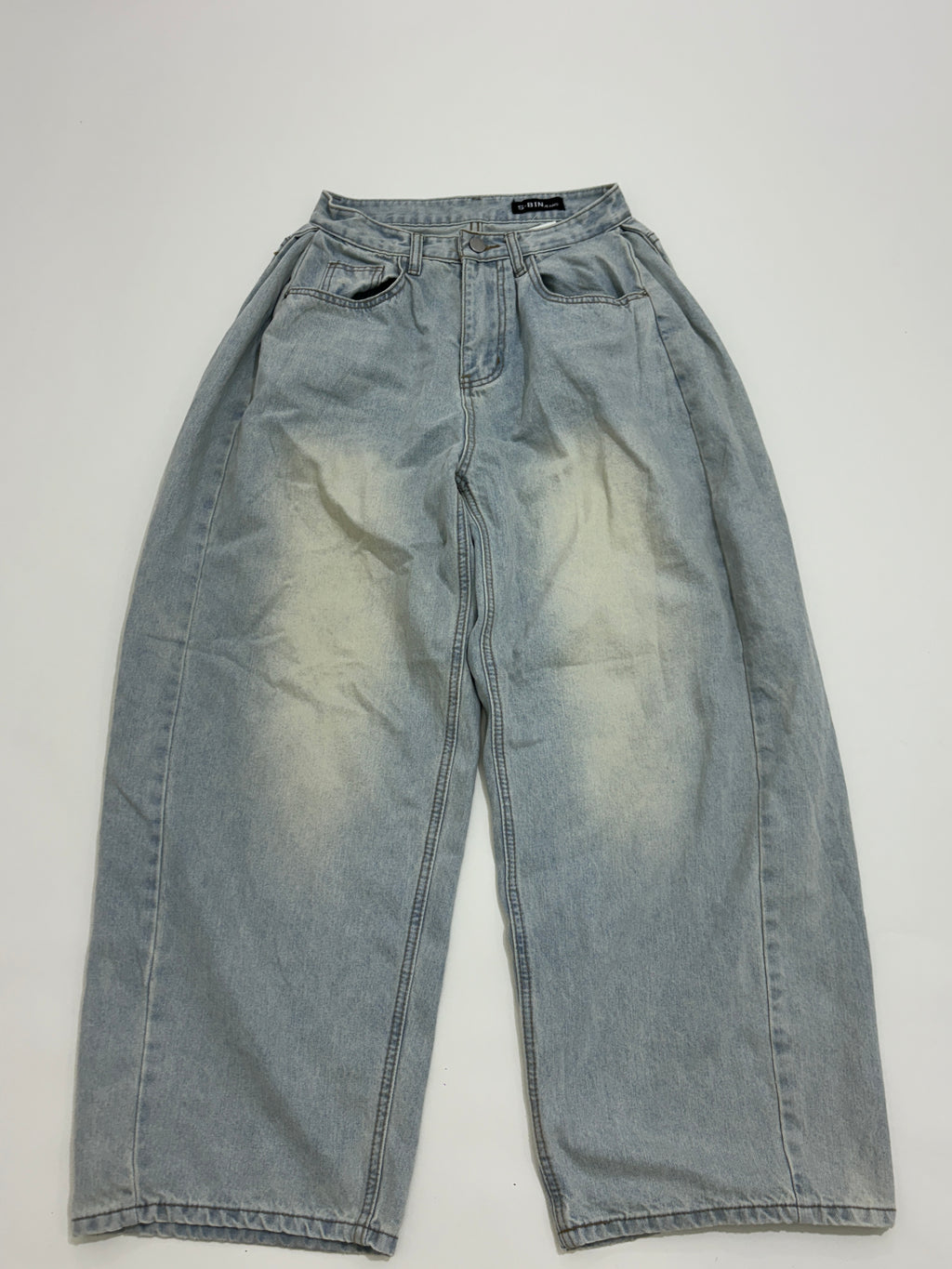 Highwaisted baggy jeans