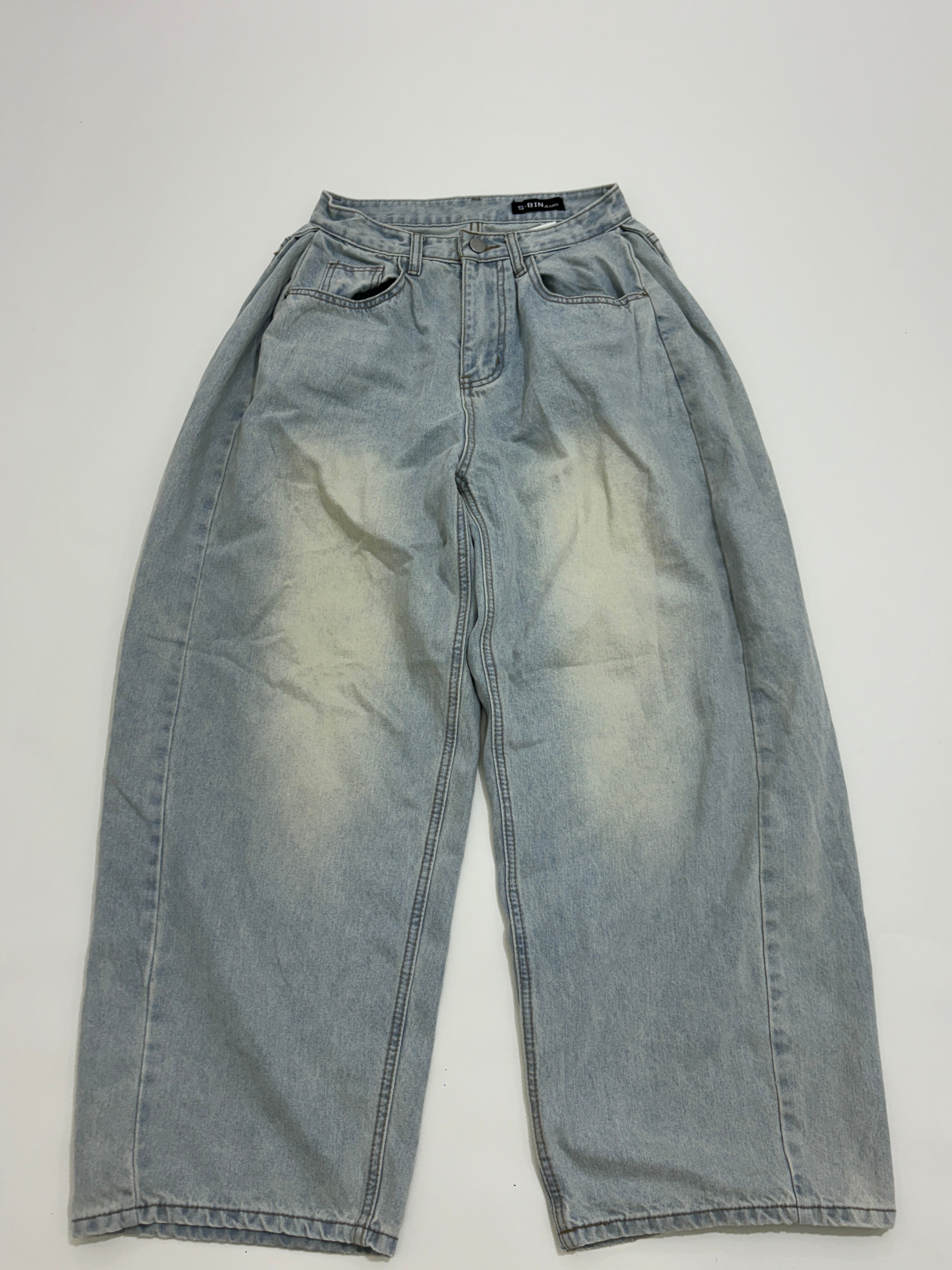 Highwaisted baggy jeans