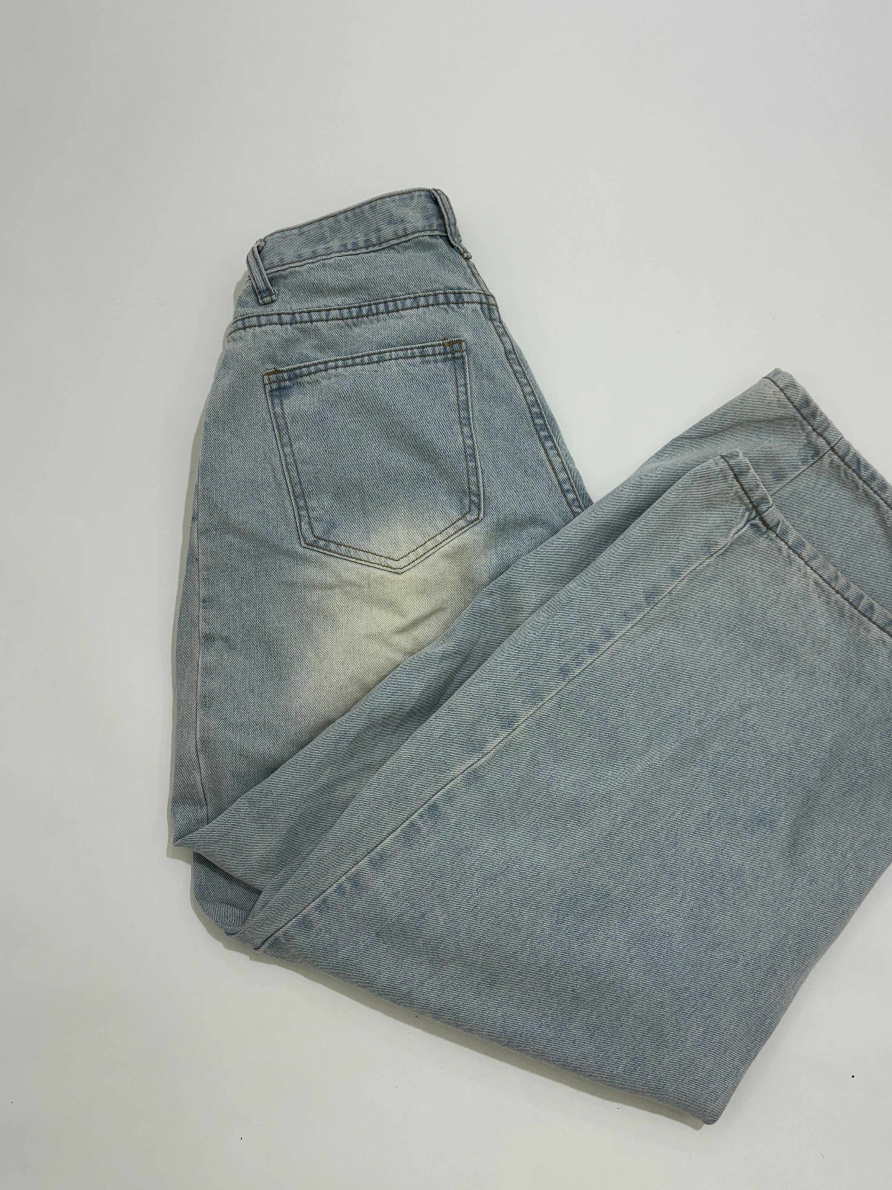 Highwaisted baggy jeans