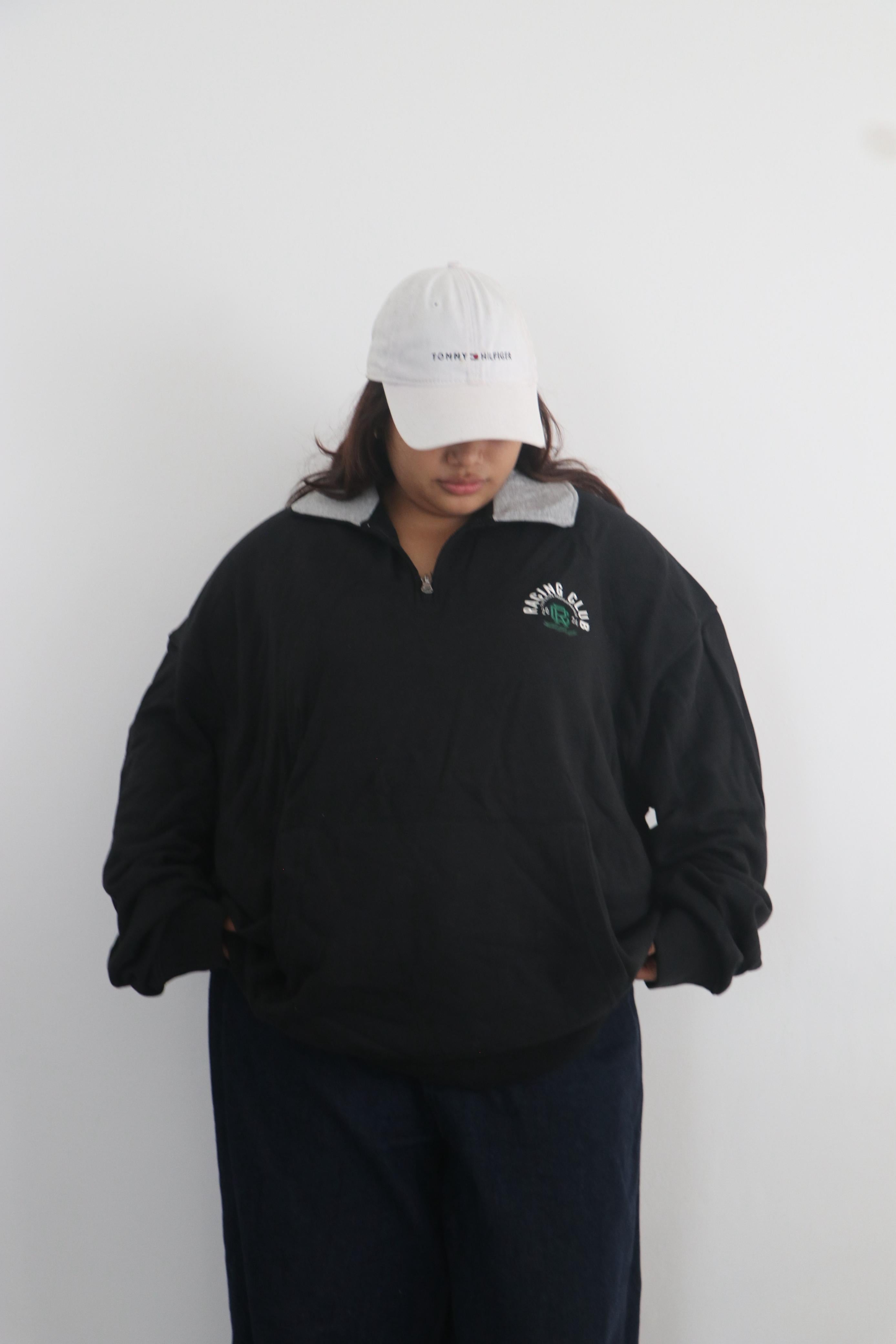 Half zipper sweatshirt