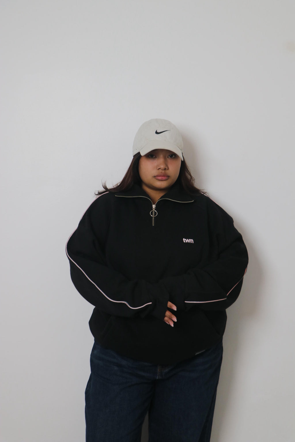 Half zipper sweatshirt