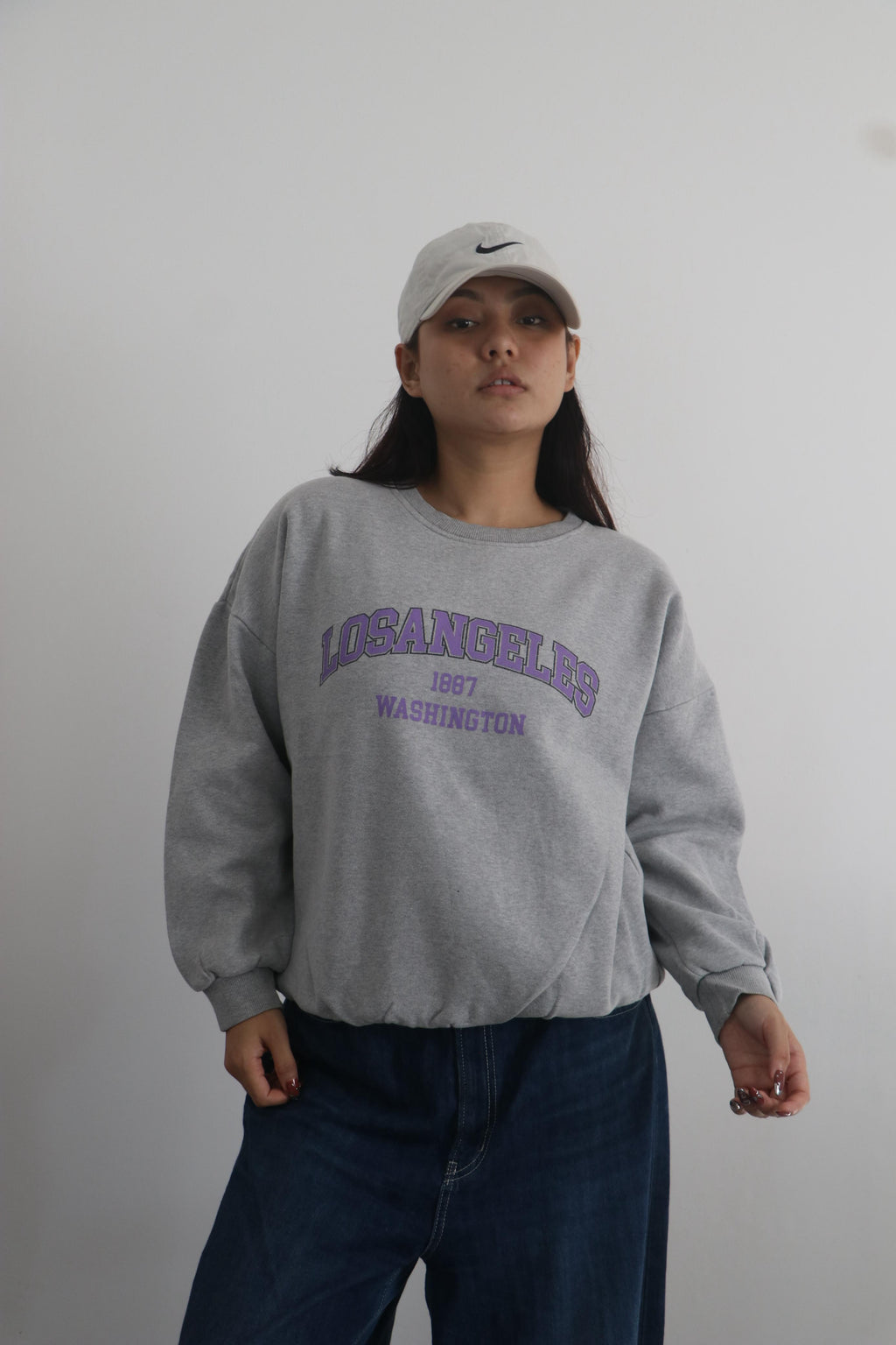 Cropped sweatshirt