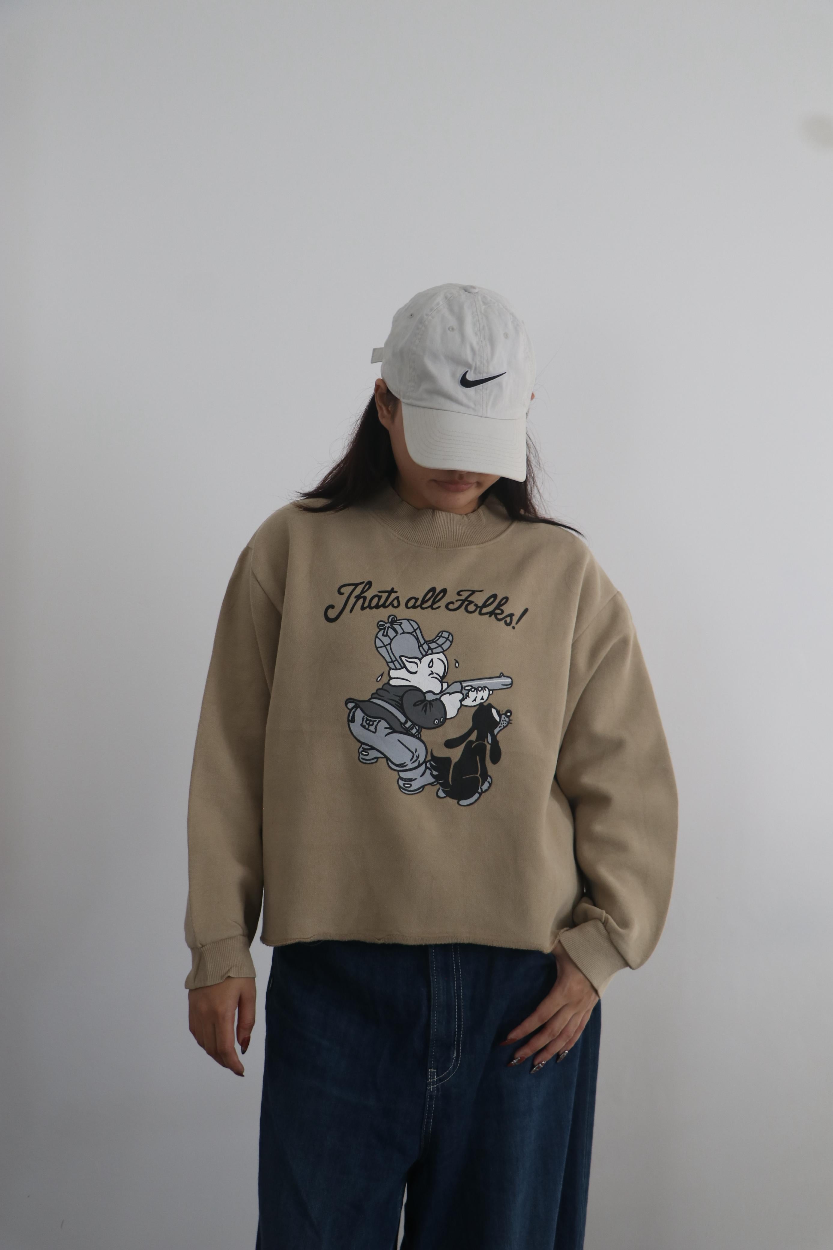 Cropped sweatshirt