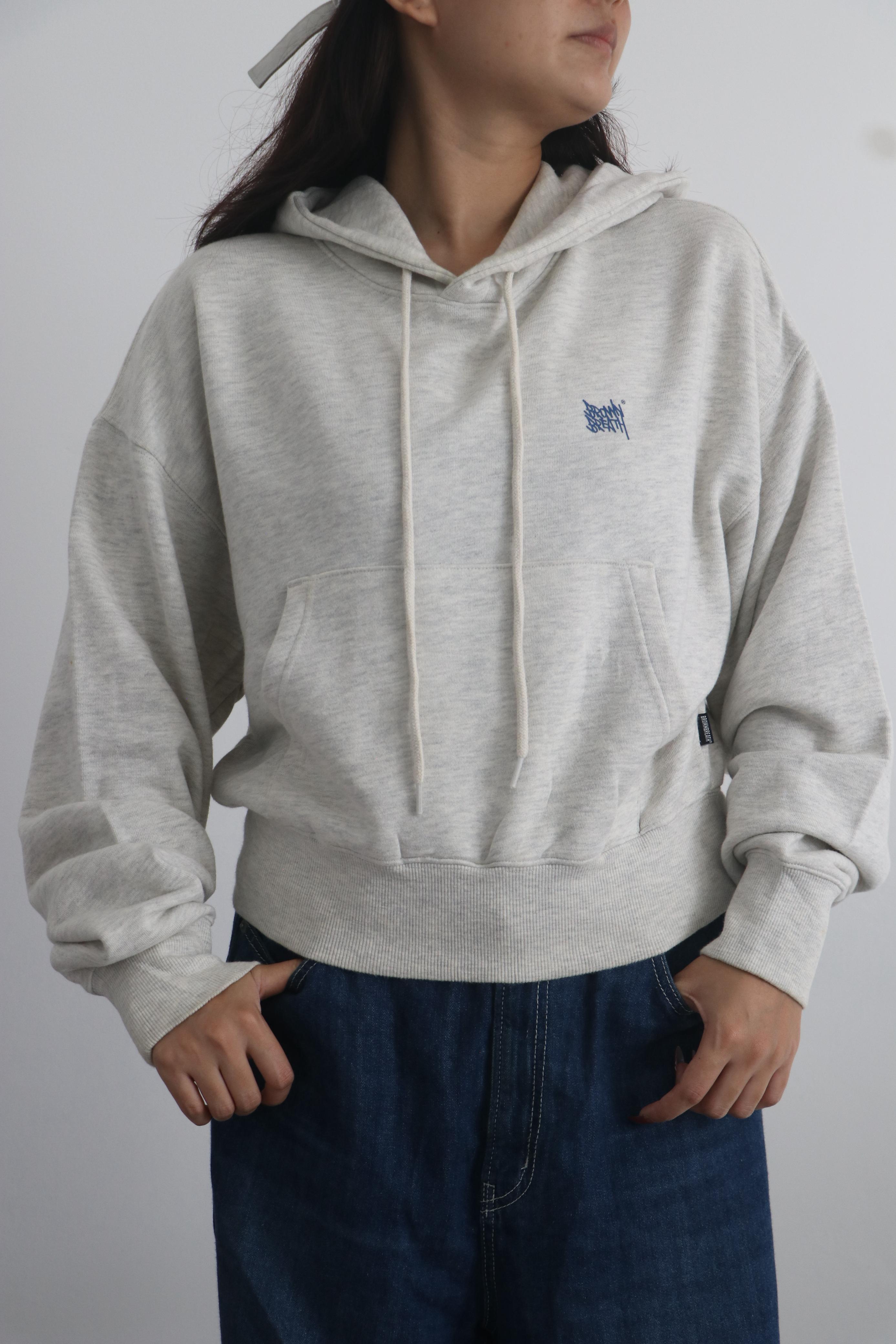 Cropped hoodie