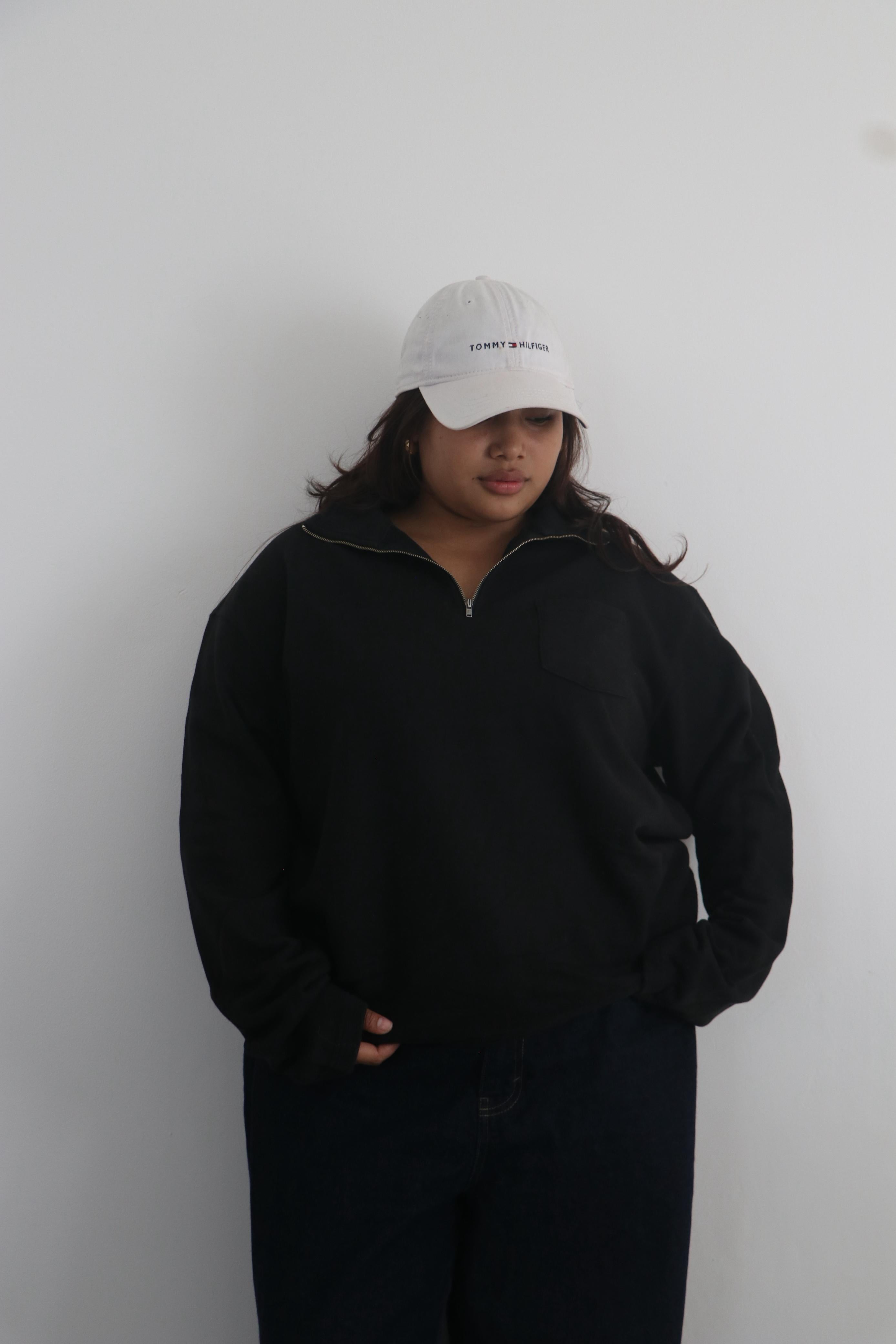 Half zipper sweatshirt